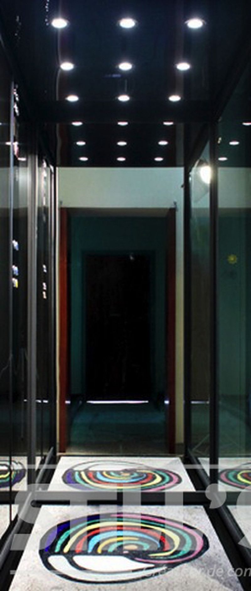 Ascenseur privatif avec décors en Seine-et-Marne 77