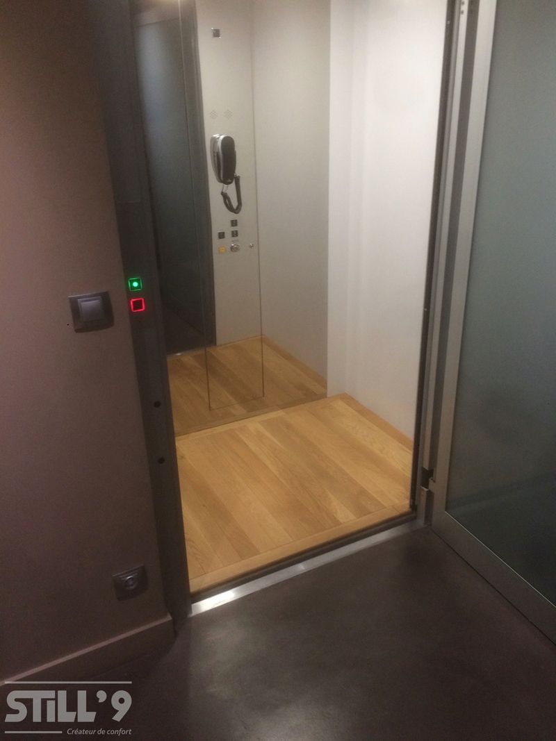 Mise en place d'un ascenseur privatif intérieur autour de Cergy 95
