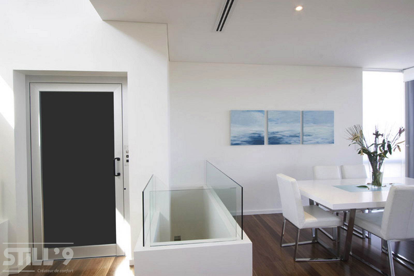 Ascenseur Domuslift en gaine maçonnée à Paris 75