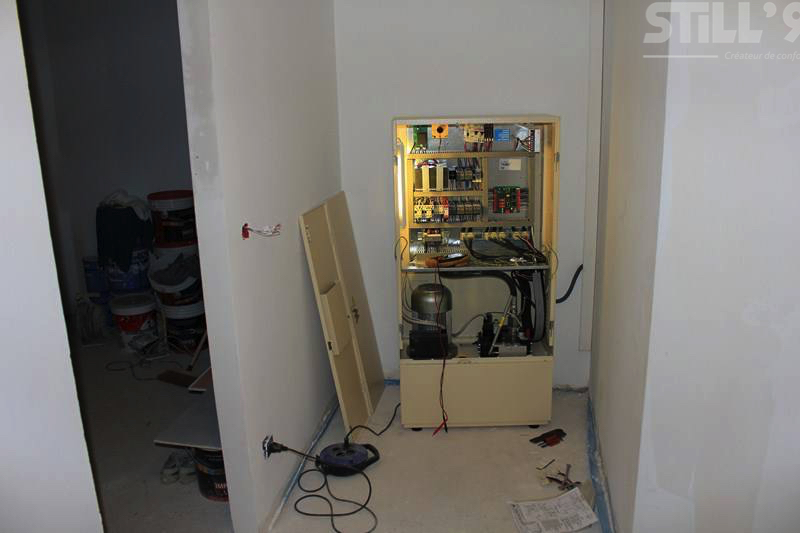 Avoir les dimensions d'une centrale hydraulique pour élévateur privatif