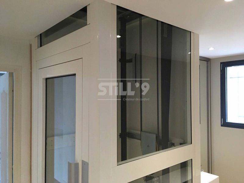 Ascenseur Domuslift avec pylône auto-portant modèle S - Small