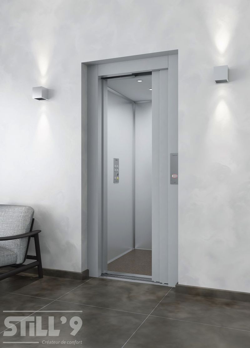 Ascenseur portes coulissantes Domuslift à Paris 75