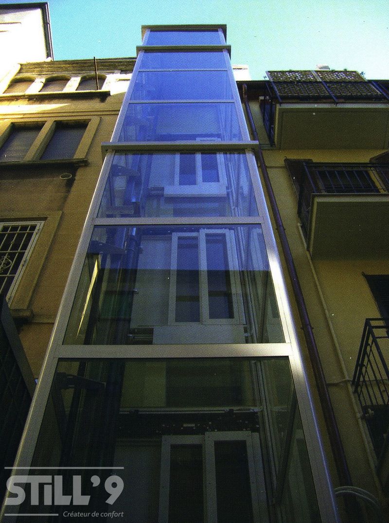 Implanter un ascenseur aux grandes dimensions à Versailles 78