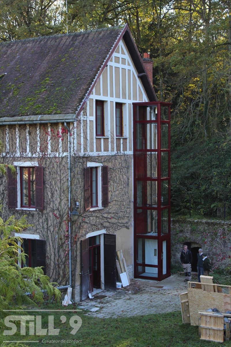 Aménager un ascenseur monte personne extérieur privé à Créteil 94