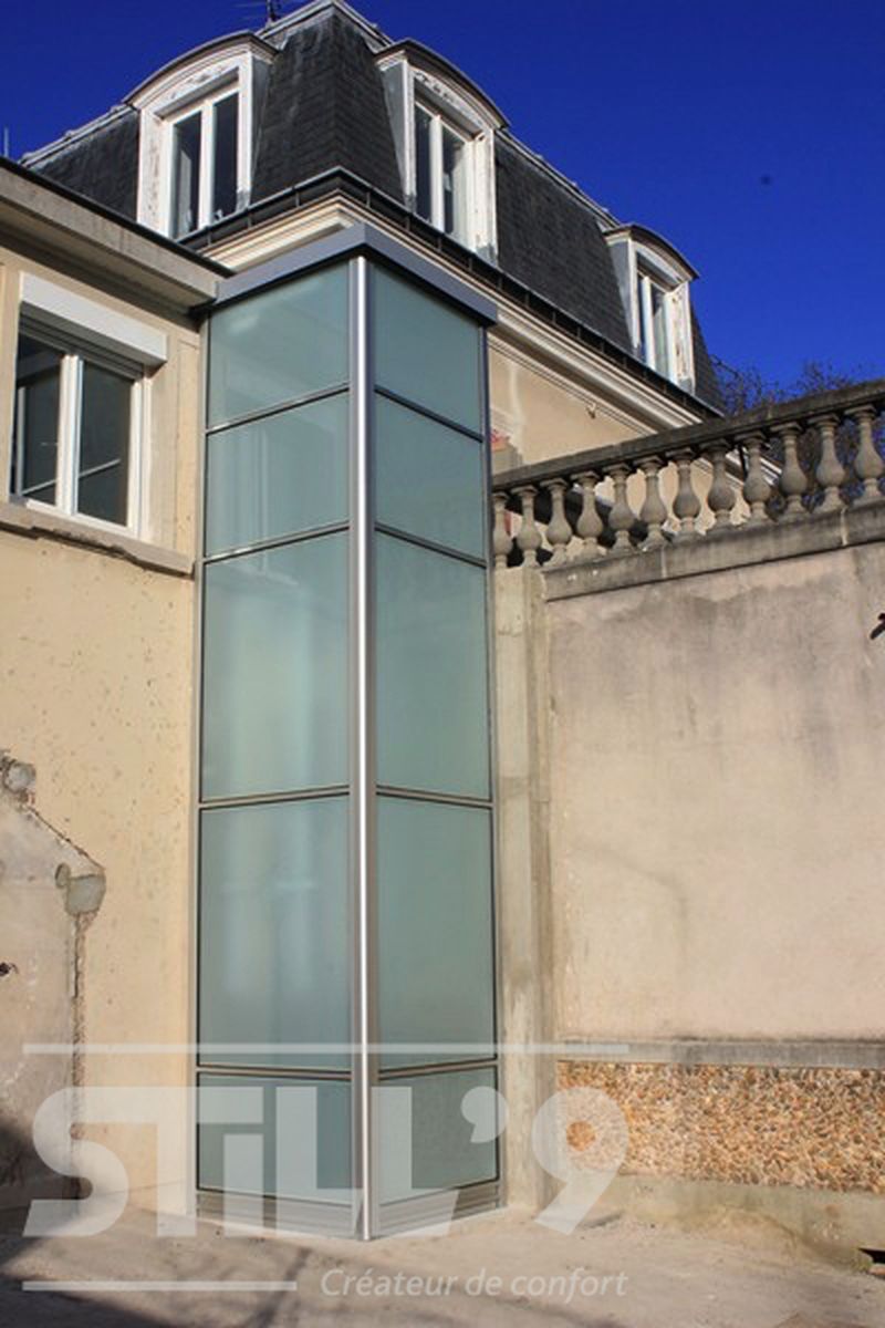 Elévateur ascenseur extérieur proche de Créteil 94