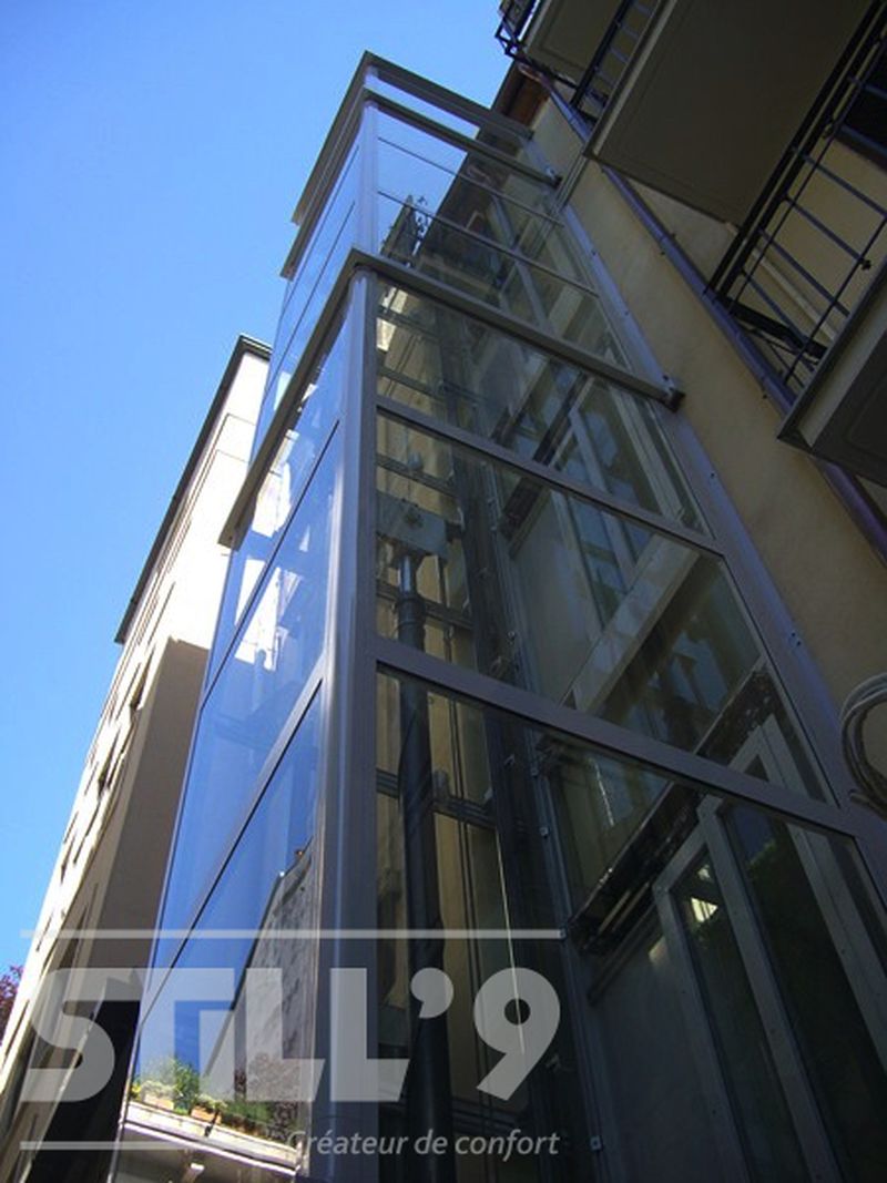 Installation d'ascenseur privatif extérieur XL à proximité de Montgeron 91