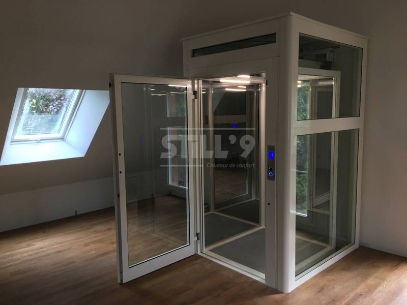 Réalisation d'un ascenseur de maison intérieur proche de l'Oise 60