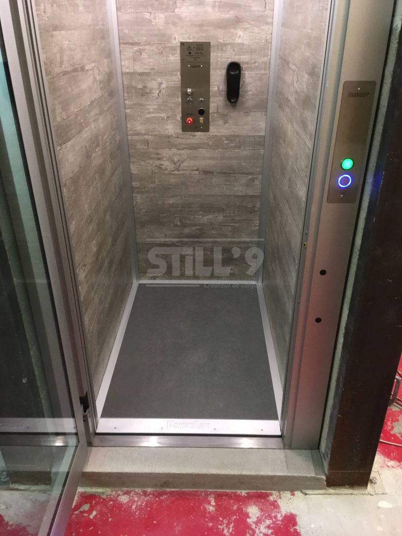 Placement d'un élévateur privatif intérieur à Senlis 60