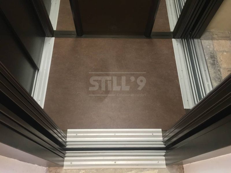 Mise en place d'un ascenseur dans un château en Ile de France