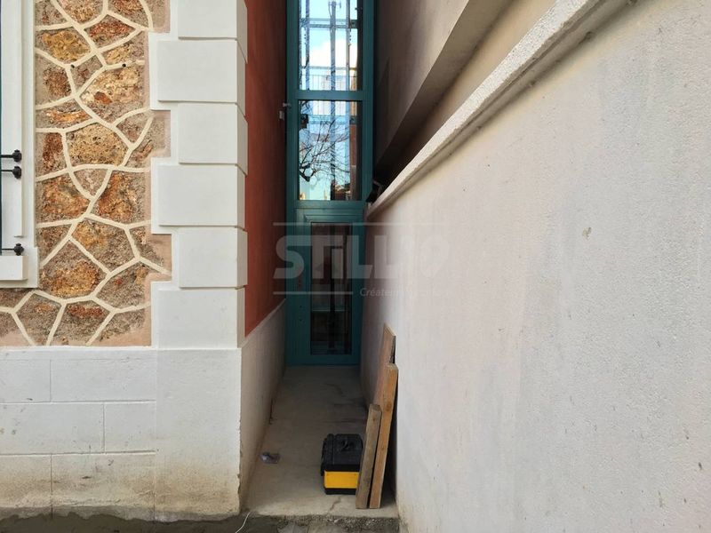 Création d'un élévateur extérieur vers le Val de Marne 94