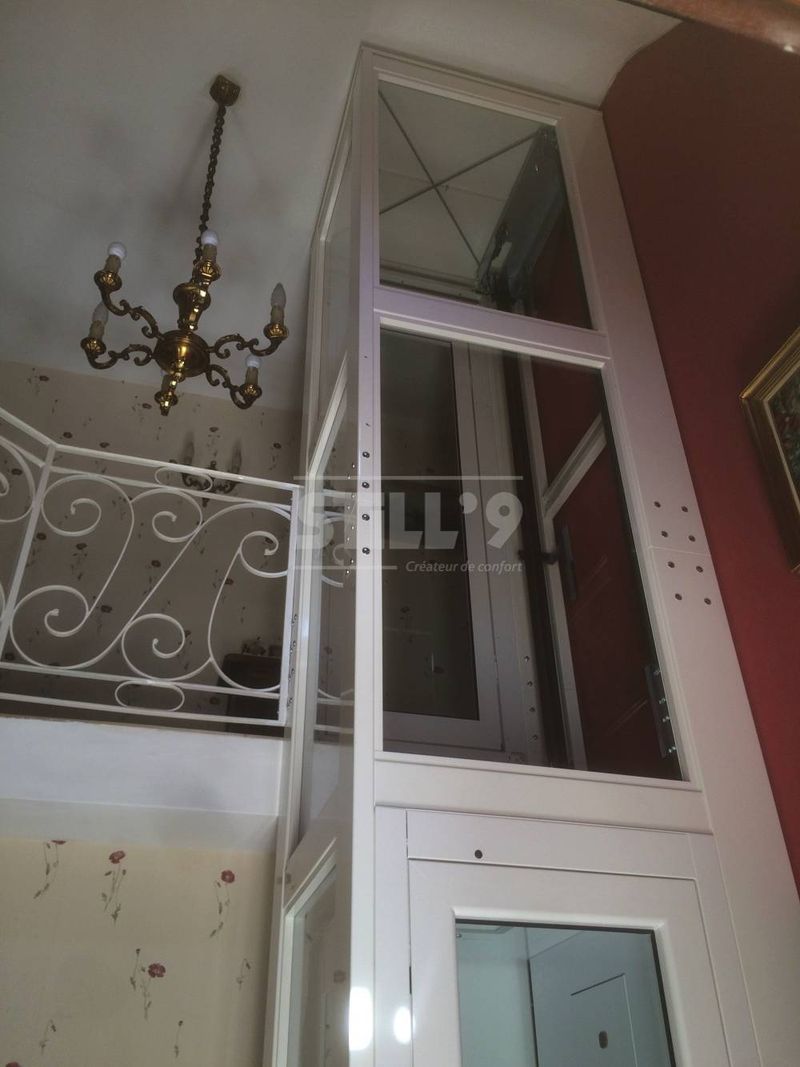 Utilisation d'un élévateur modèle XS avec pylône en région parisienne