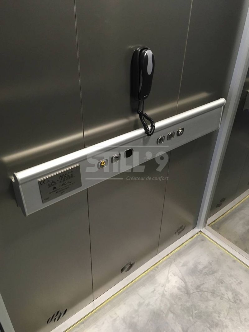 Réalisation d'un ascenseur élévateur dans une société près du 95