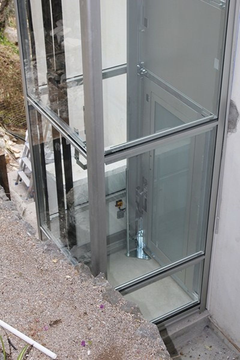 Ascenseur privé en extérieur en région PACA 06