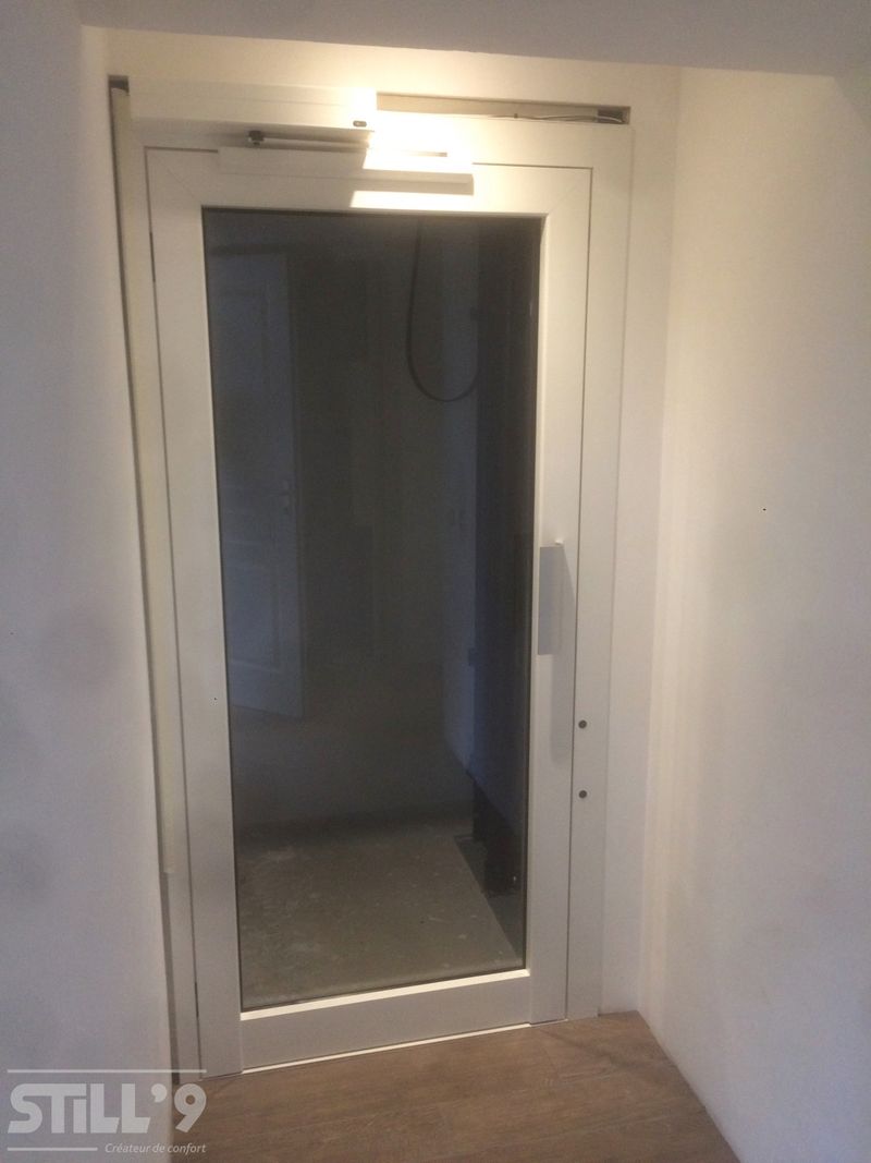 Montage d'un ascenseur particulier de maison à côté de Palaiseau 91