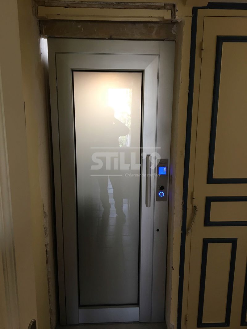 Mise en place d'un élévateur en gaine maçonnée dans les environs de Livry Gargan 93