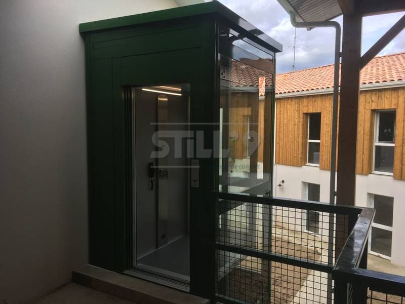 Réalisation d'un ascenseur élévateur PMR à proximité de Biscarosse 40